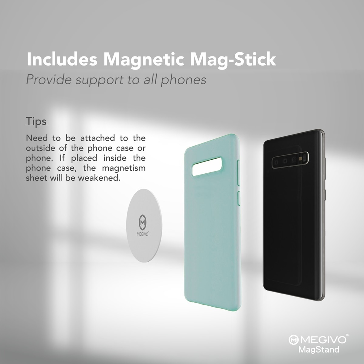 Megivo MagStand magnetic mobile stand