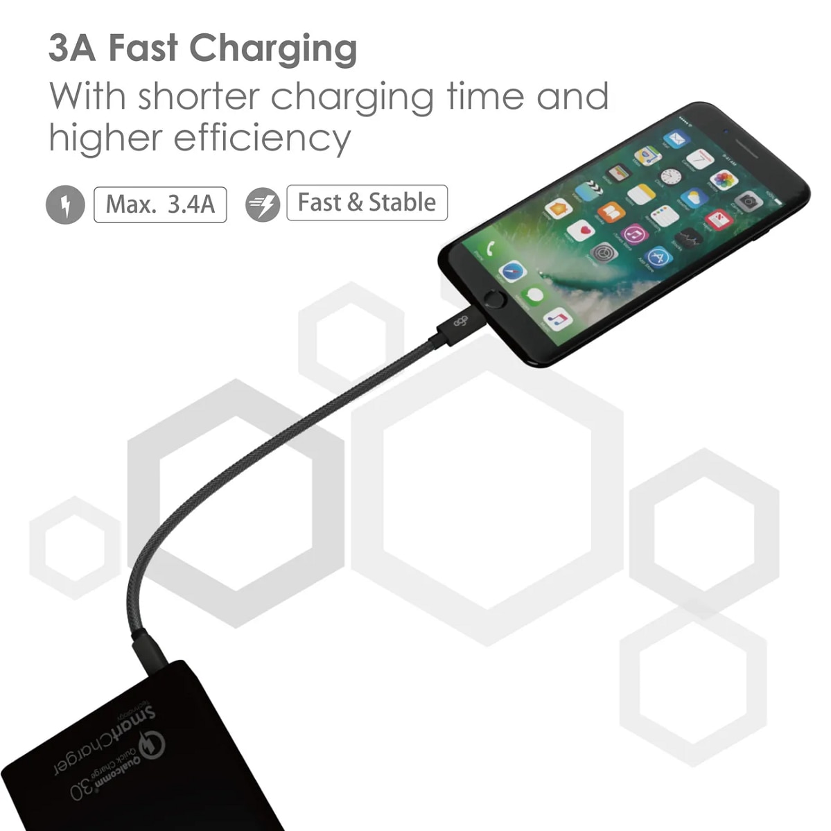 ego ALC-2028 MFi Lightning Cable (200cm)