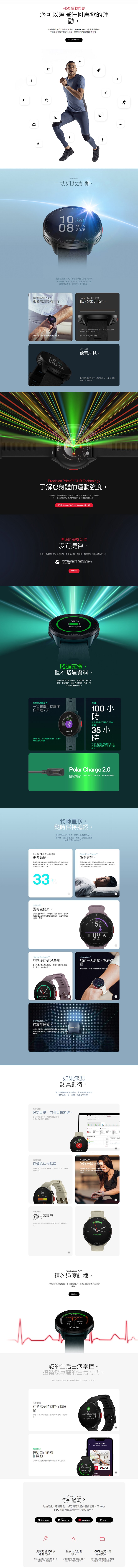 POLAR Pacer Smart Watch