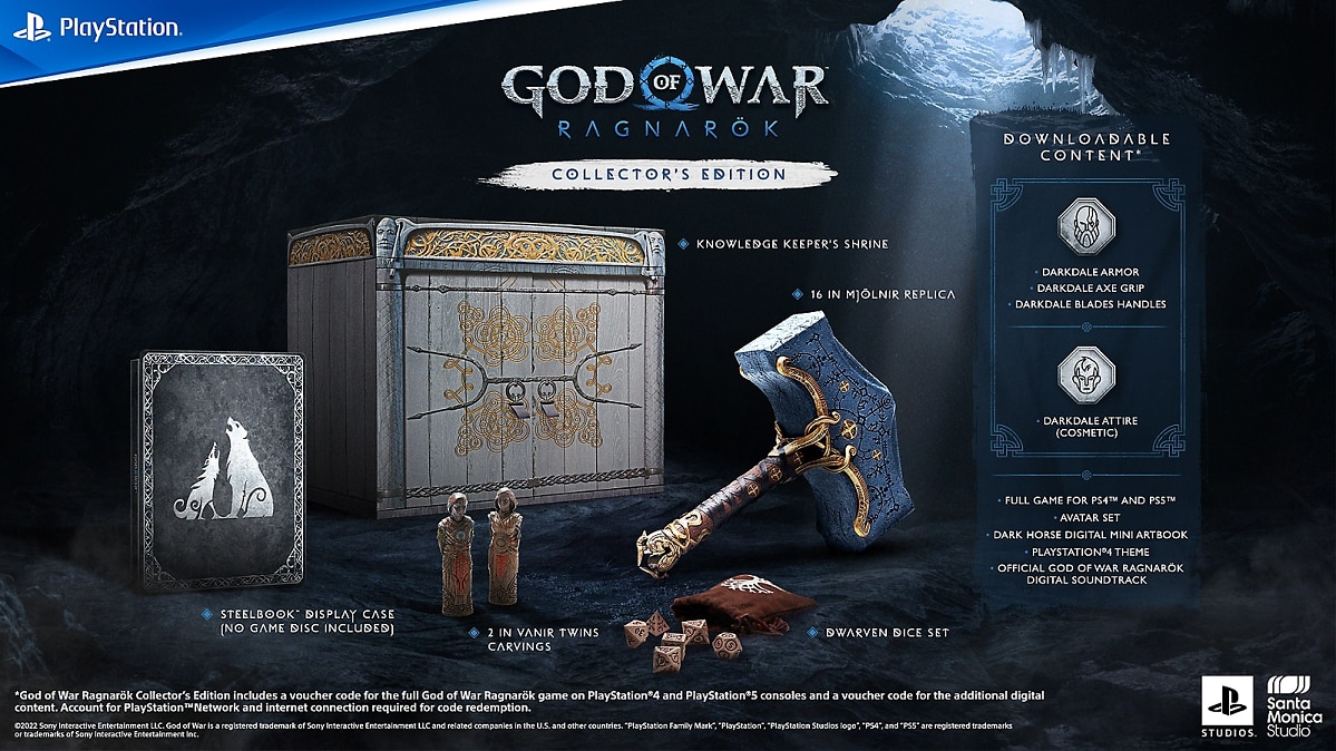 SONY PS5 God of War: Ragnarök Collector's Edition Game Software