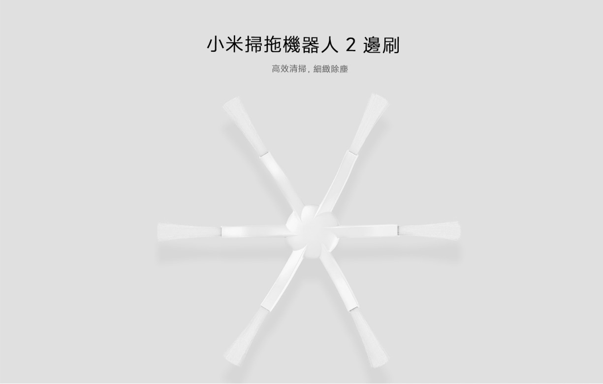 Xiaomi 小米 BHR5627TY 掃拖機器人2 邊刷