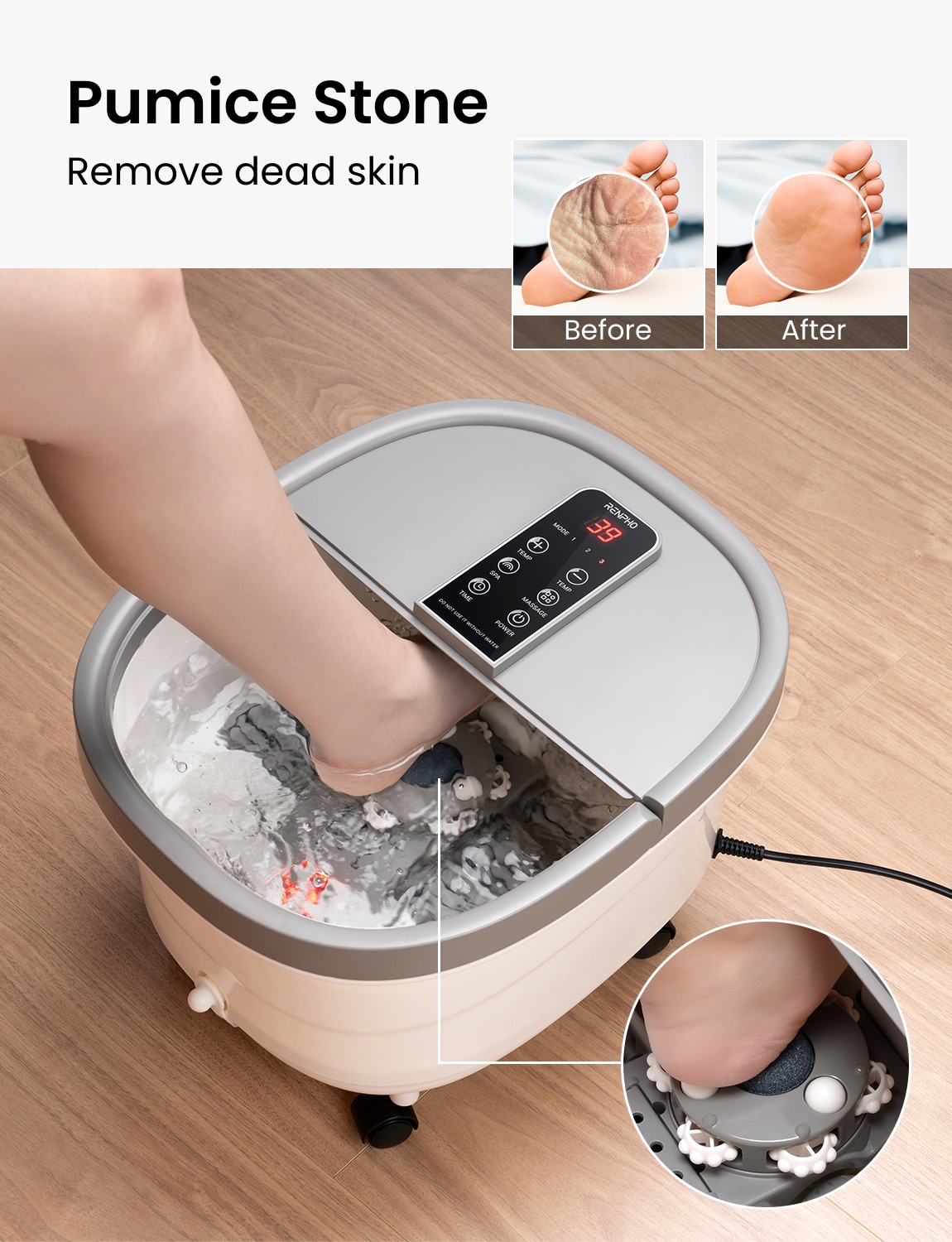 RENPHO Spa Foot Massage HK-R-X001-WH