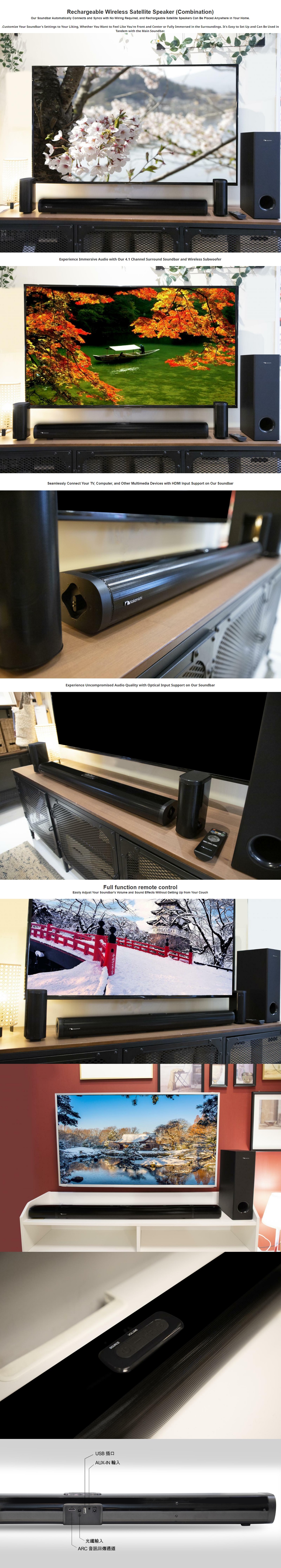 NAKAMICHI SOUNDSTATION SATURN Soundbar