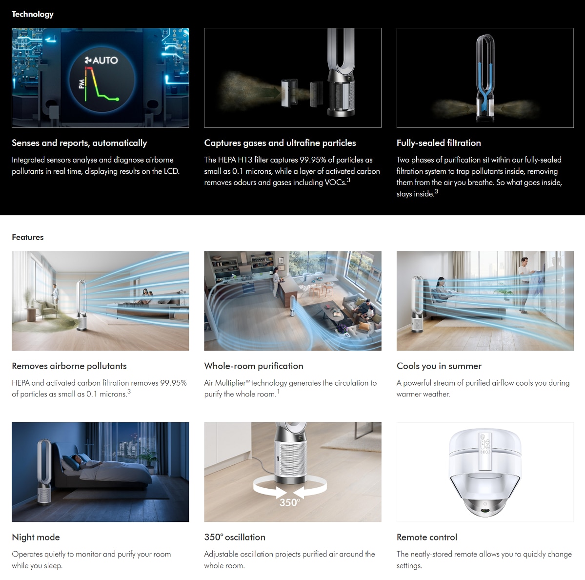 DYSON TP10 Purifier Cool™ Gen1 purifying fan