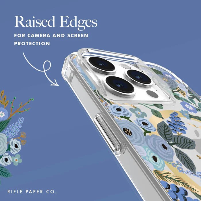 CASE-MATE Rifle Paper Co. - Garden Party 手機殼兼容MagSafe適用iPhone 15 Pro 手機外殼