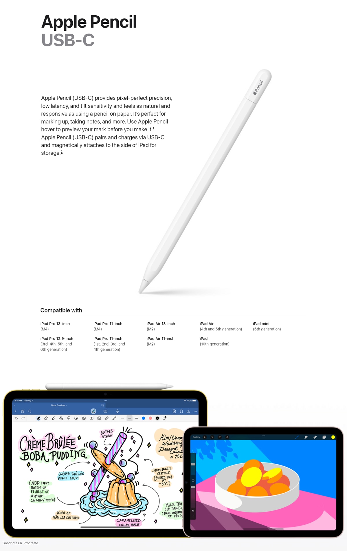 APPLE Pencil (USB-C)