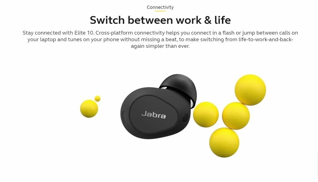 JABRA Elite 10 Headphone