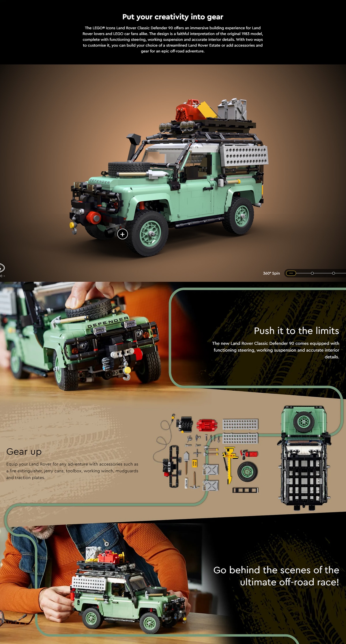 LEGO Land Rover Classic Defender 90 (Icons)