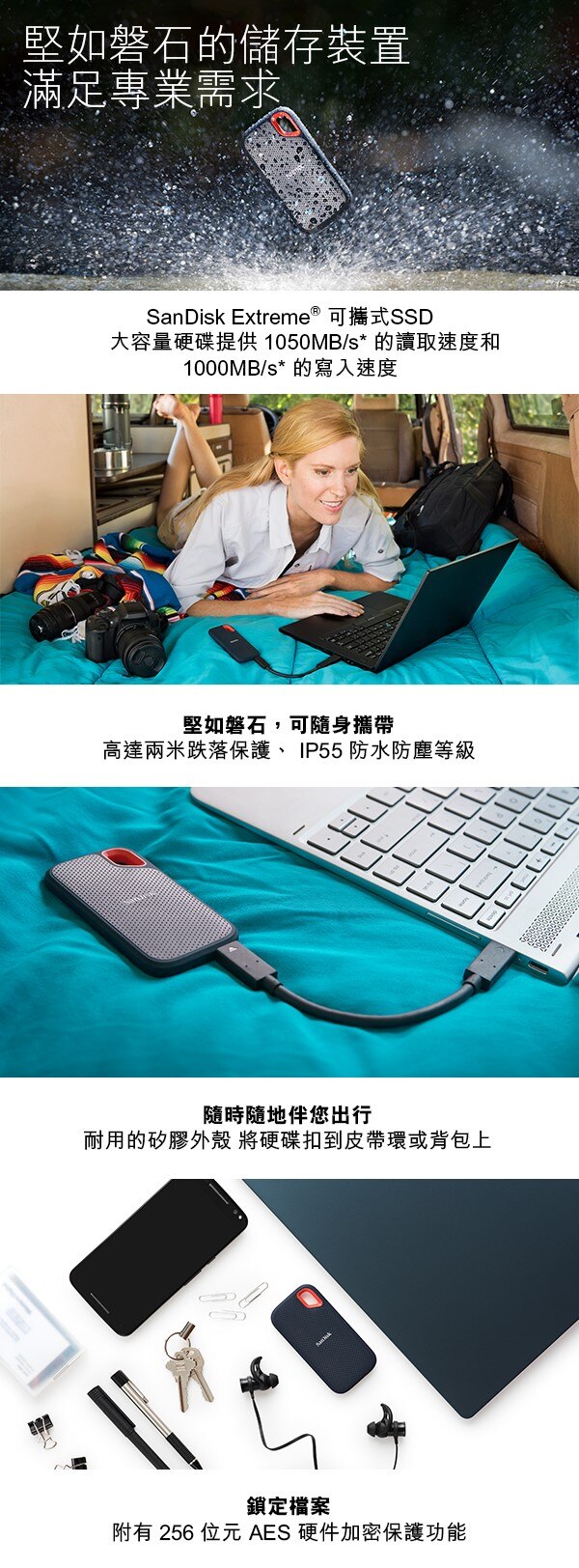 SANDISK Extreme 500GB Portable SSD