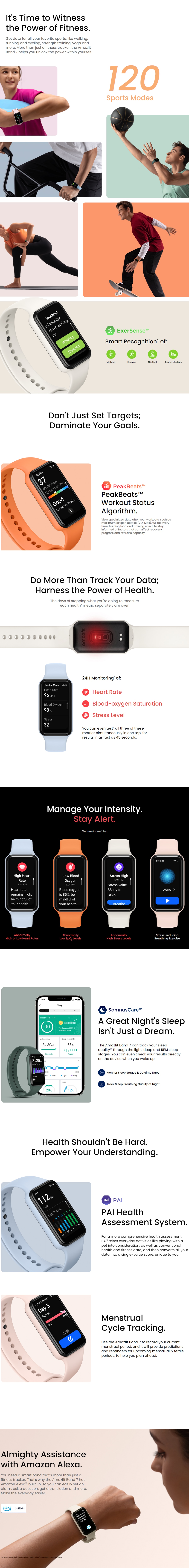 Amazfit Band 7 Smart Wearable