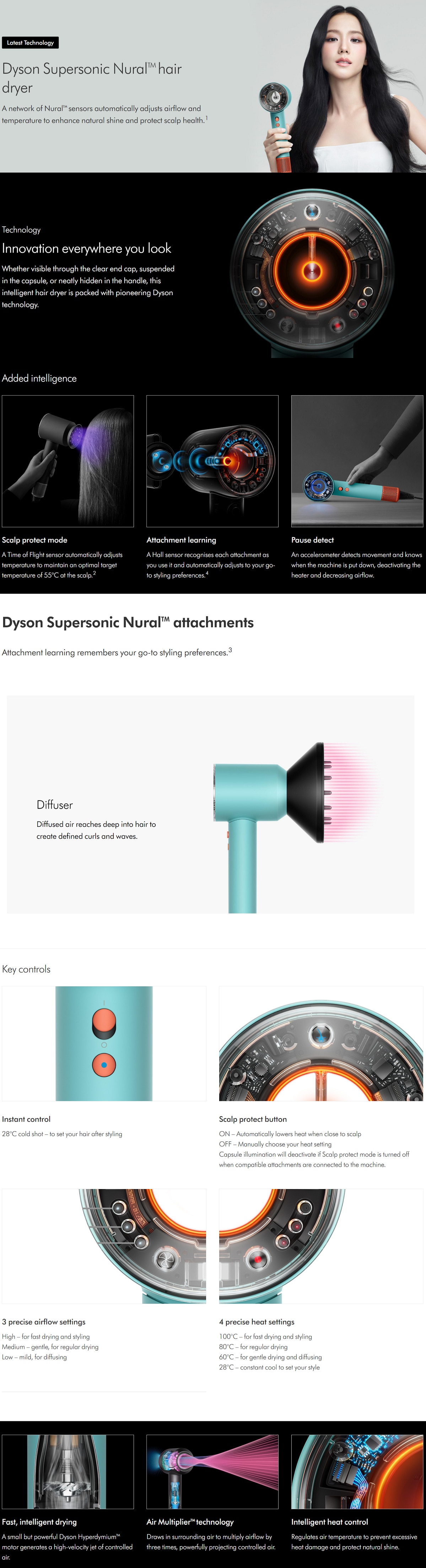 DYSON HD16 Supersonic Nural™ Hair Dryer