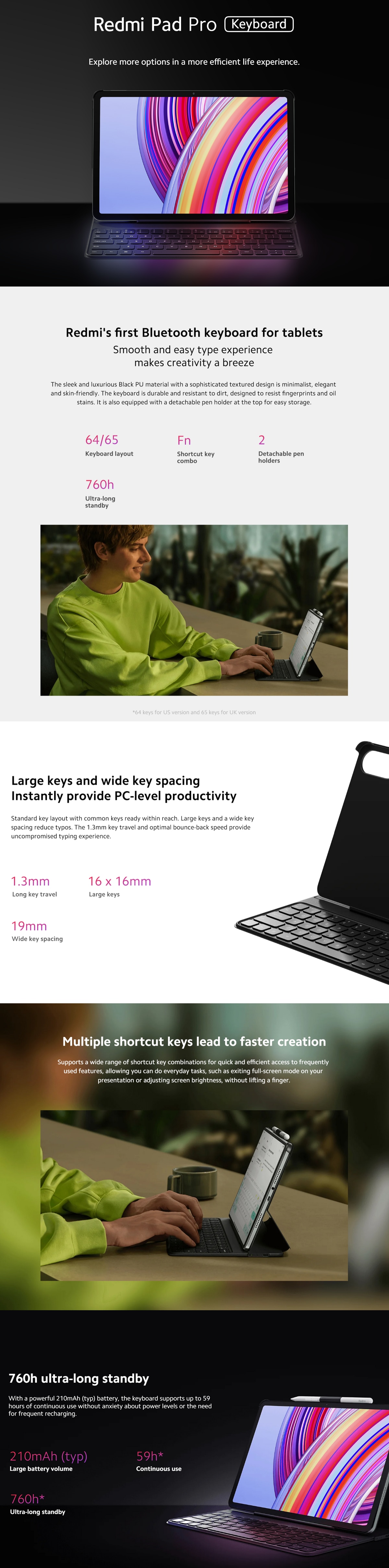 Redmi Pad Pro Keyboard