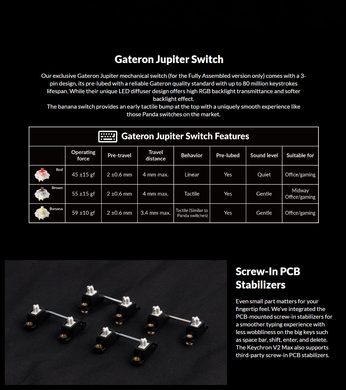 Keychron V2 Max 旋鈕無線客製機械鍵盤 - Gateron Jupiter 茶軸