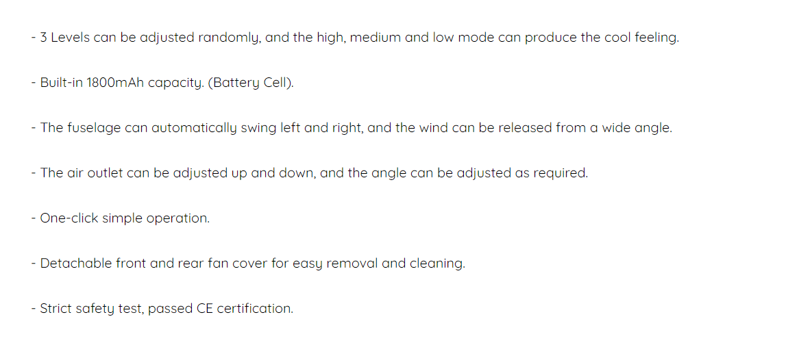 inno3C i-DF1 Desktop Fan