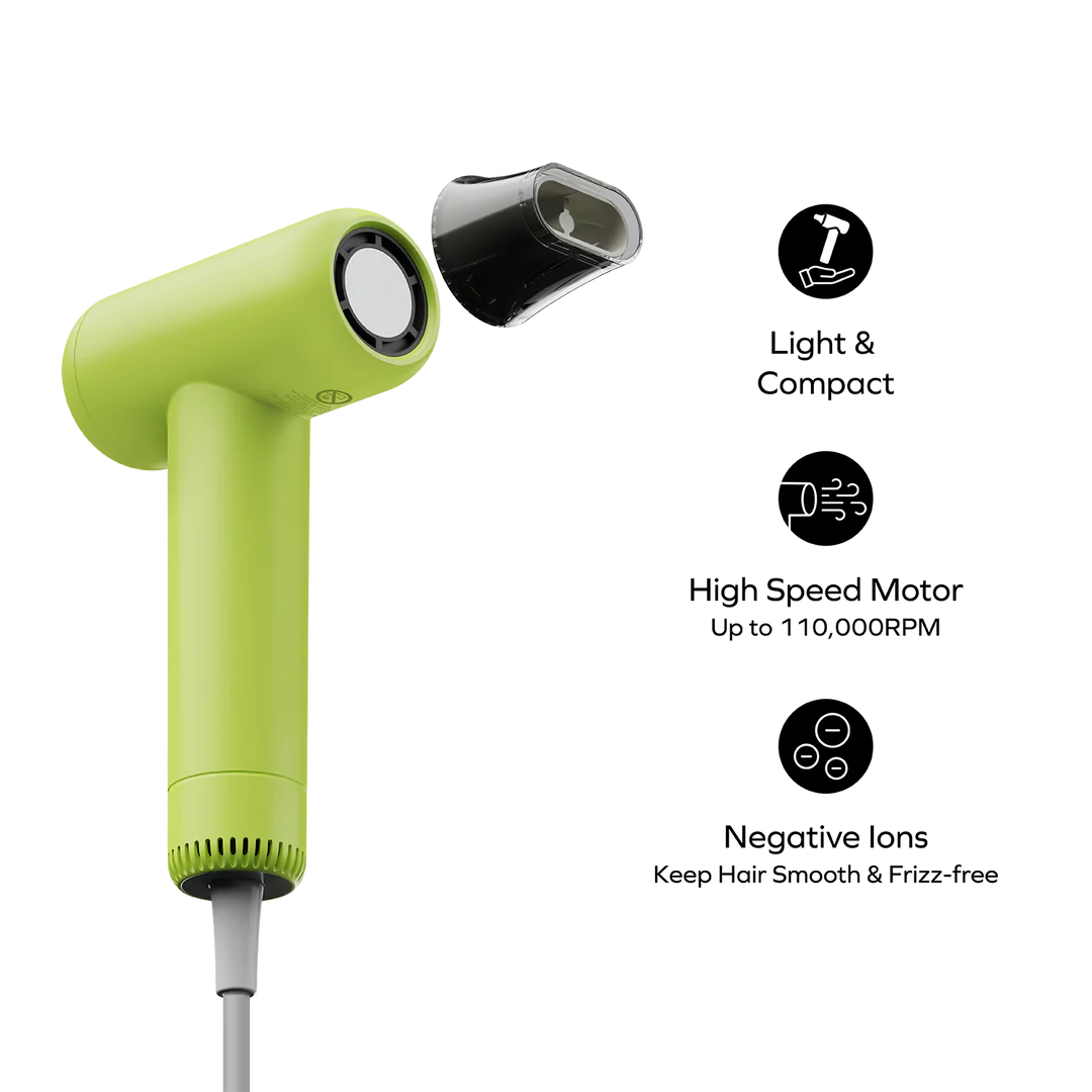 Momax HL13UKW 1-Care Hair Mini Ultra Speed Ion Hair Dryer