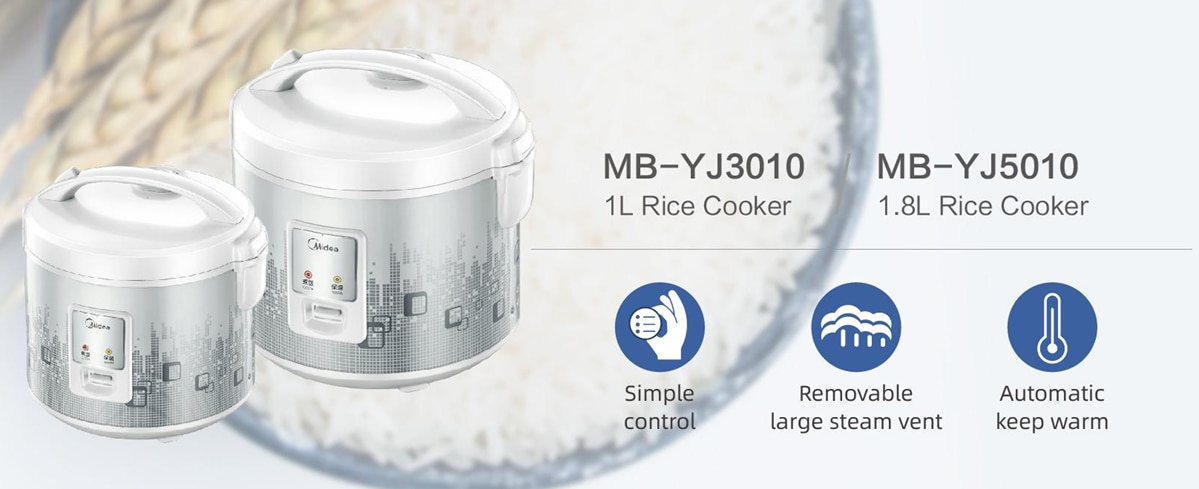 MIDEA MB-YJ3010 1L Convenient Rice Cooker