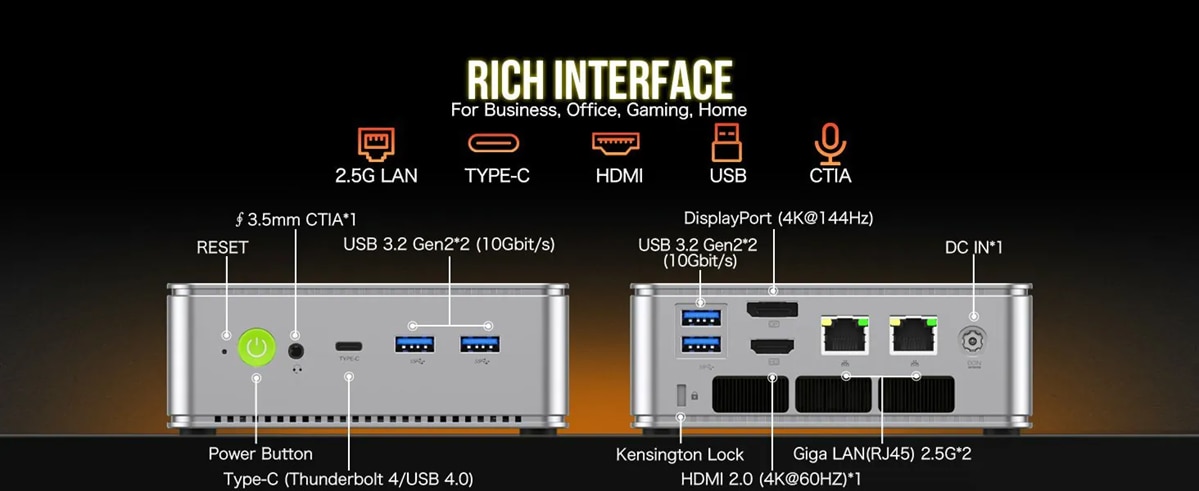 GMKTEC Nucbox K9 Mini PC