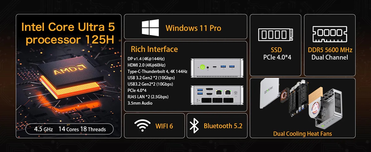 GMKTEC Nucbox K9 Mini PC