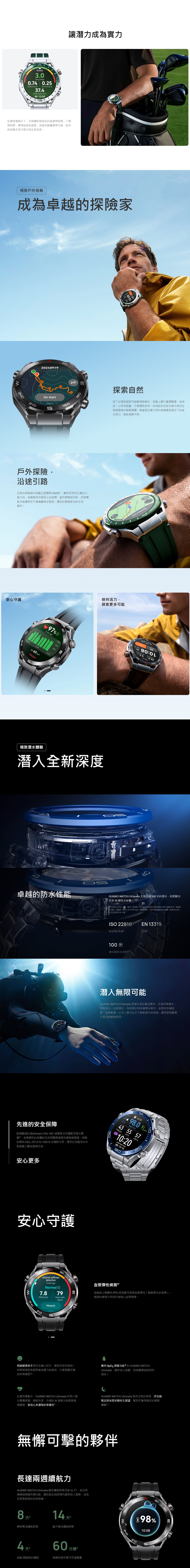 HUAWEI 華為 Watch Ultimate 智能穿戴