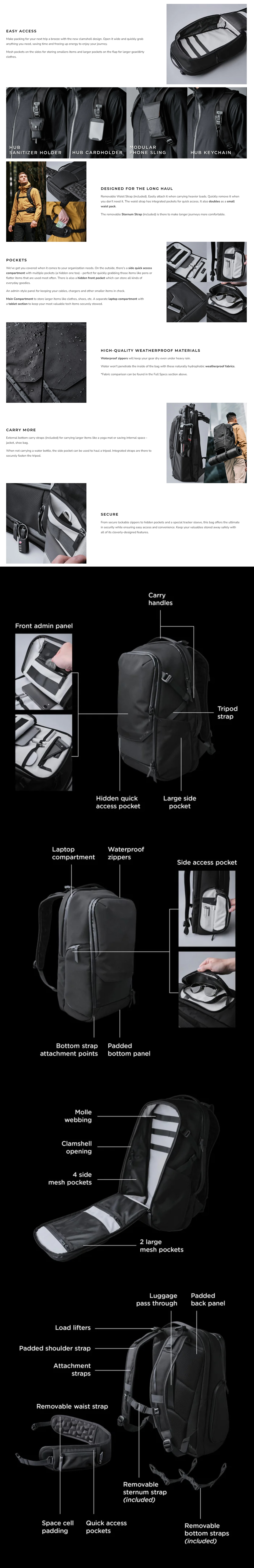 ALPAKA Elements Travel Backpack 旅行背囊 VX42