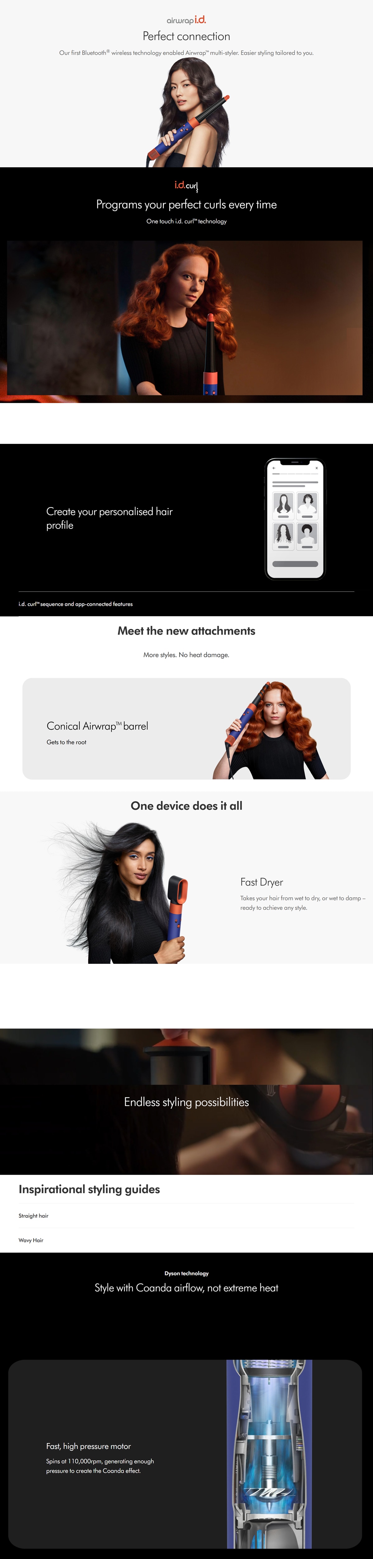 DYSON HS08 Airwrap i.d.™ multi-styler and dryer