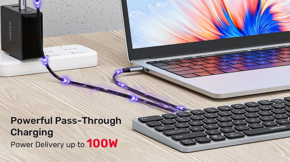 UNITEK 9-in-1 USB-C Keyboard Hub