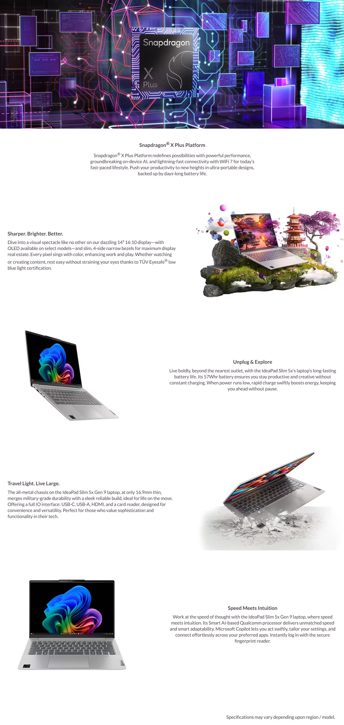 LENOVO IdeaPad Slim 5x-14 Q8X9 83HL000HHH Notebook