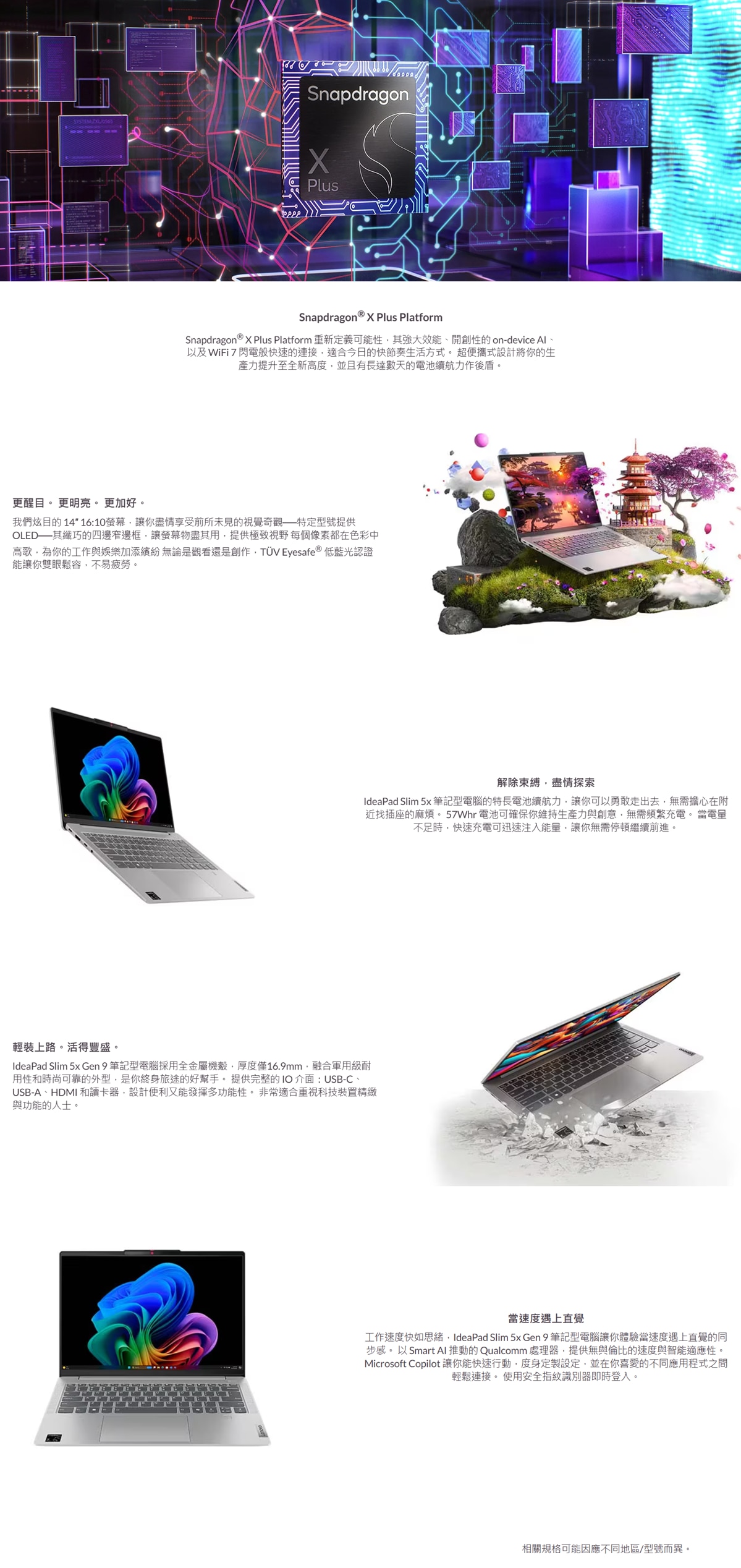 LENOVO 聯想 IdeaPad Slim 5x-14 Q8X9 83HL000HHH 手提電腦