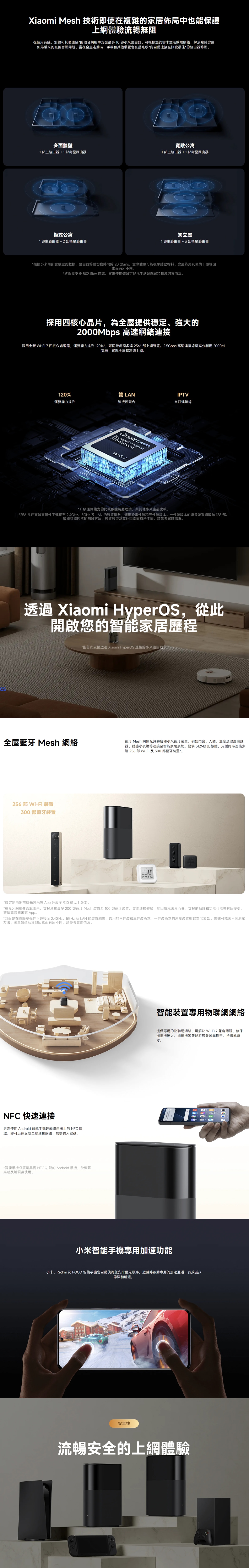 Mi 小米 BE3600 Pro Mesh 路由器（兩件裝）