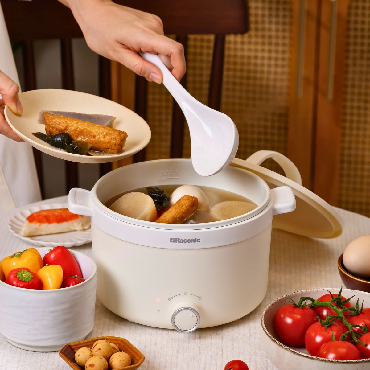 RASONIC RSC-BW12 1.2L Steam Cooker