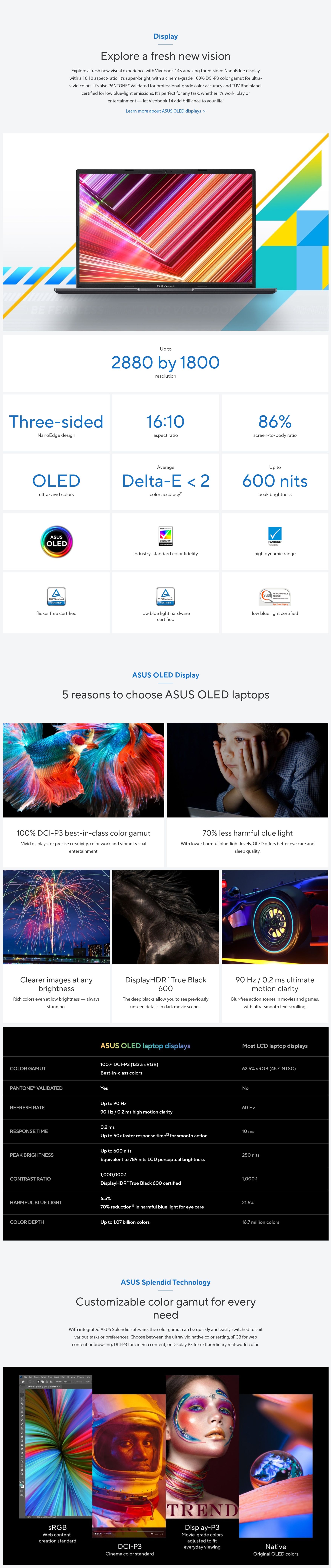 ASUS Vivobook 14 X1405VA-IB5001W Notebook