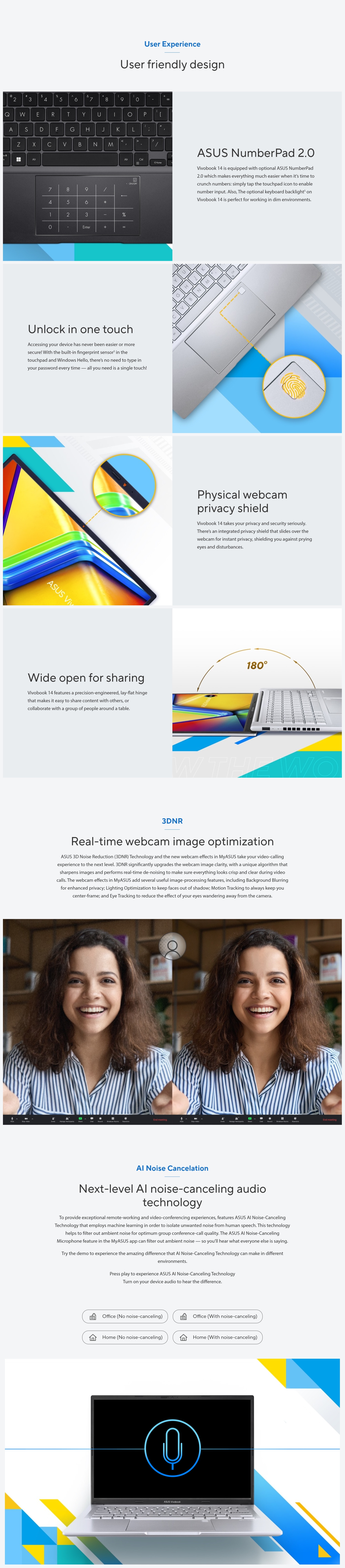 ASUS Vivobook 14 X1405VA-IB5001W Notebook