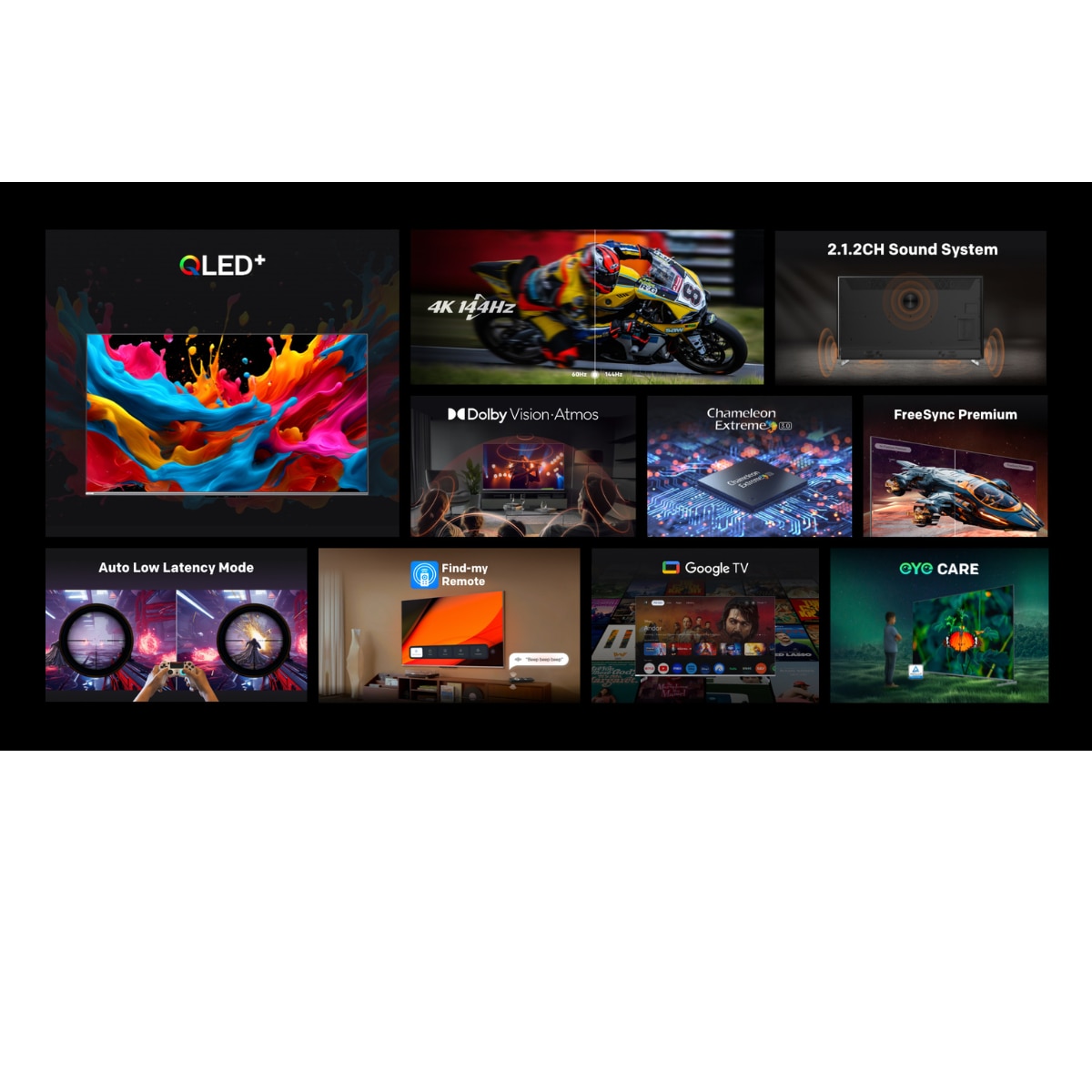 SKYWORTH 創維 SUE8800 QLED+ (120Hz)