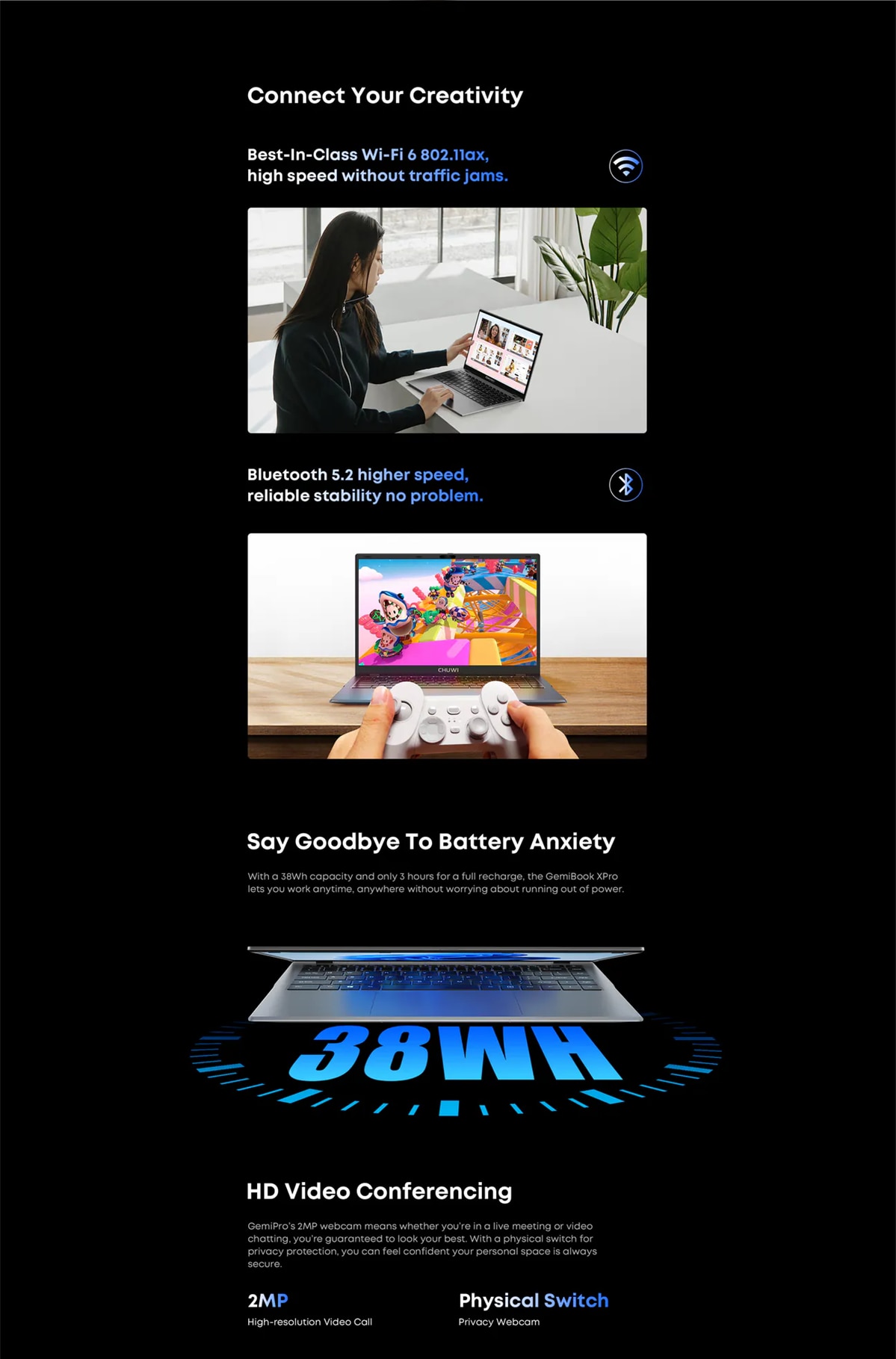 CHUWI GemiBook X Pro Notebook