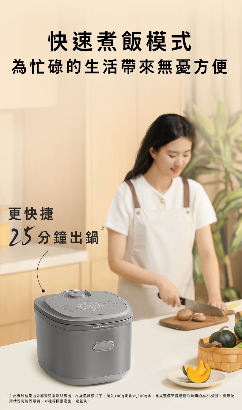 PHILIPS 飛利浦 HD5210/80 IH磁應加熱電飯煲 (1.5公升)
