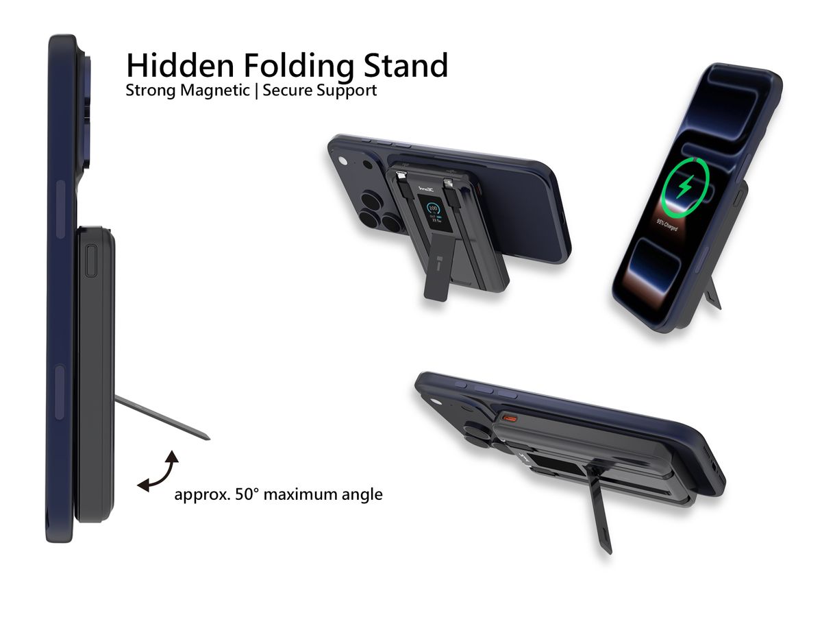 inno3C 創品 [CCC QR Code][CCC 3C 認證] KH-99 7合1磁吸快充行動電源 10000mAh