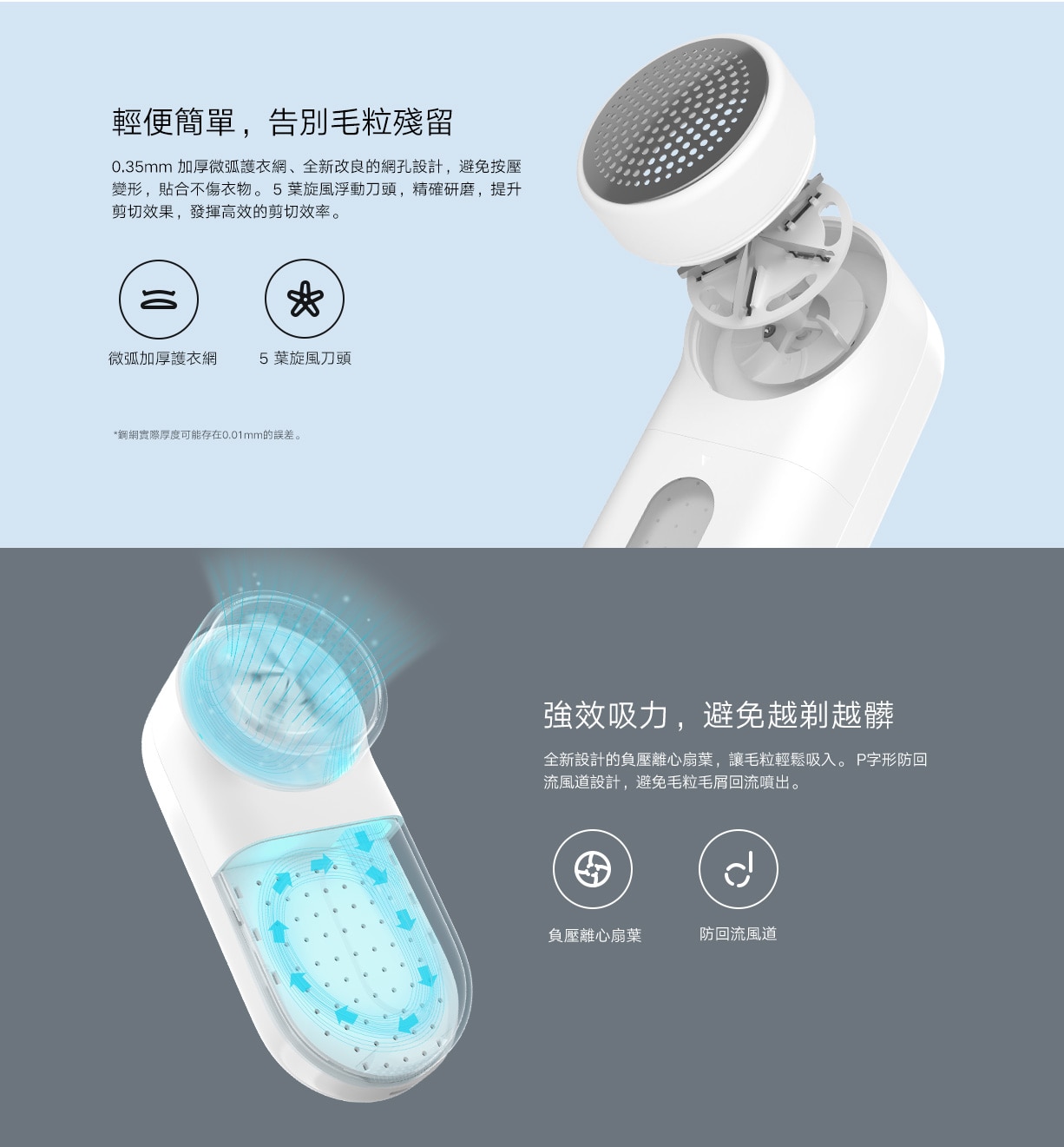 Mijia 米家 NUN4076CN 毛球修剪器