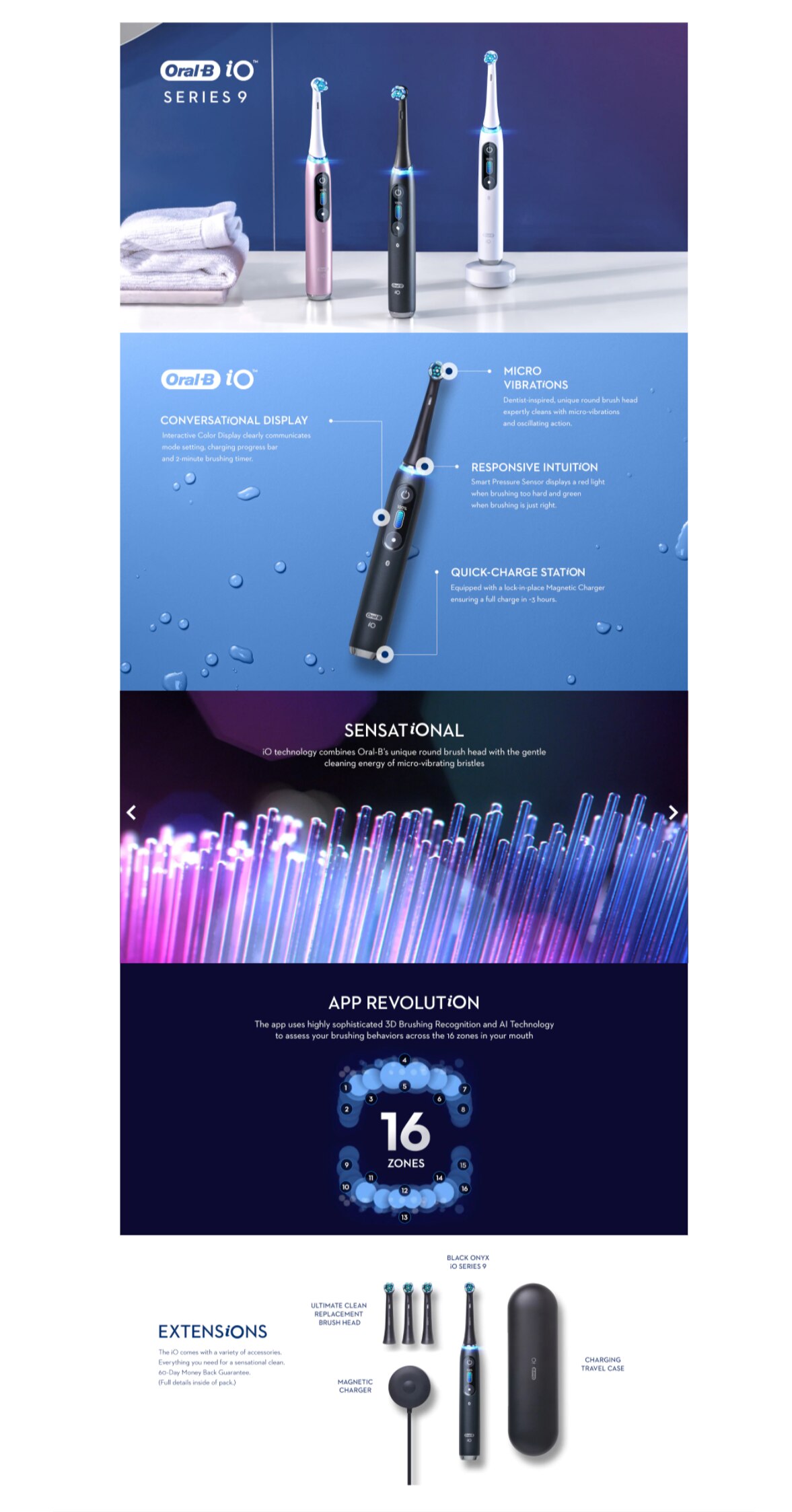 Oral-B IO Series 9 智能電動牙刷