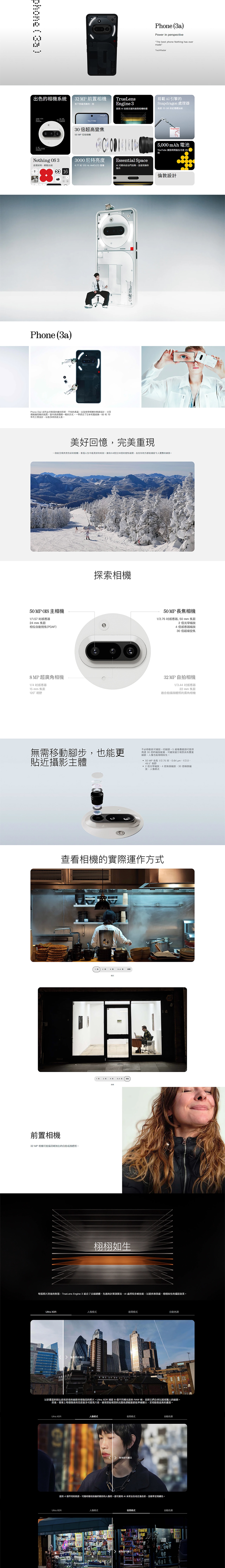 Nothing Phone (3a) Pro Smartphone