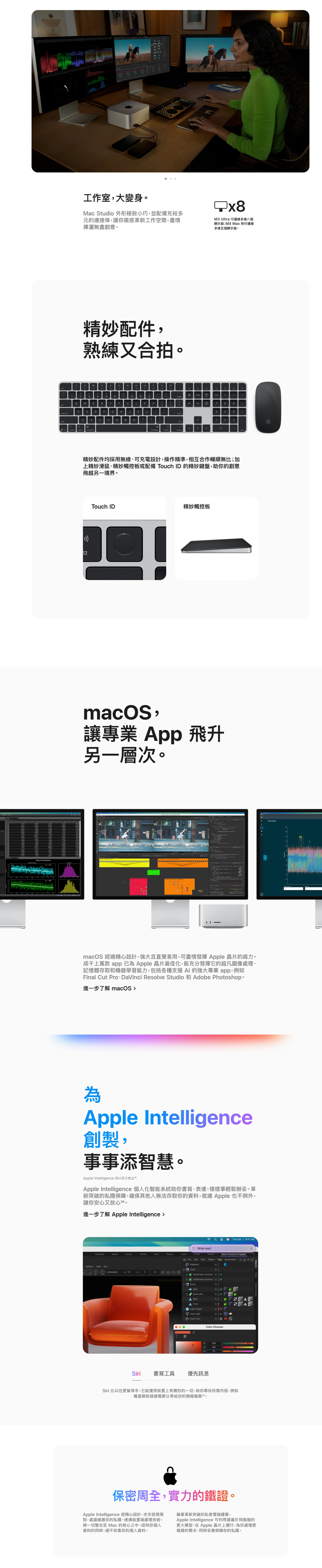 APPLE Mac Studio (M4 Max / M3 Ultra)