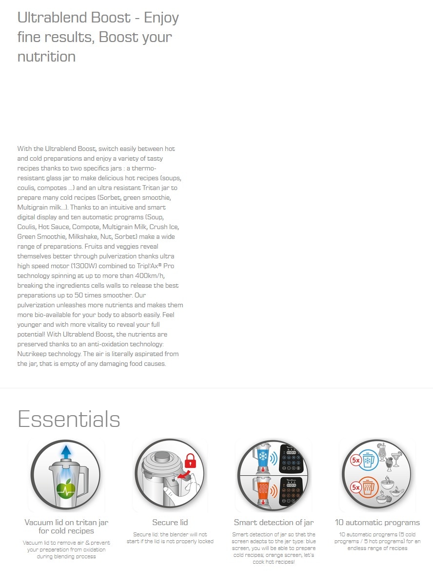 TEFAL BL985A Blender